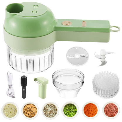 4 in 1 Electric Vegetable Cutter